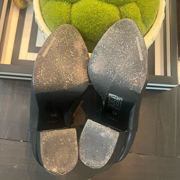 Alexander Wang Gabi Cut out Heel M3 Bootie Black Rose Gold 36 - Picture 11 of 14